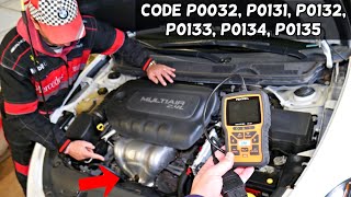 FIX CODE P0032 P0131 P0132 P0133 P0134 P0135 DODGE DART, CHRYSLER 200 JEEP CHEROKEE COMPASS RENEGADE