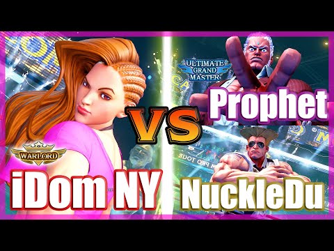 SFV CE 👊🏻 iDom NY (Laura) vs Prophet (Urien) & NuckleDu (Guile) FT2