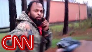 Police officer shot at close range