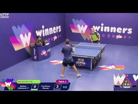 WINners CUP table 2  13.12  Zaitsev Aleksandr P - Tveritinov Roman  11:00