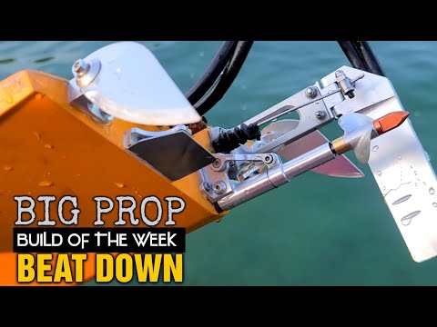 Extreme Rc Boat Bash Deltafoce 35 - Build of The Week - New PB