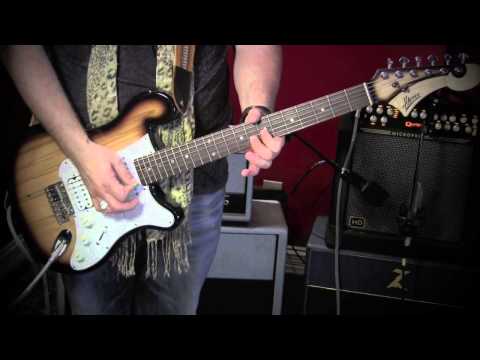 Harper Guitars AUSTIN guitar demo with Quilter MicroPro 12 HD clean & dirty tones