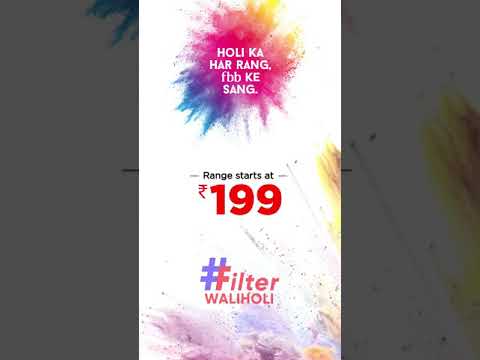 Ritika Chaudhari FBB Holi Ad Campaign 