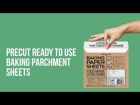 Baking & Cooking Paper Sheets / Pre-Cut Parchment Paper, 10x10 Inches (Pack  of 250 Sheets)