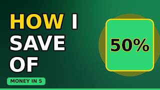 How I Save 50% of My Income (Without Feeling Deprived)