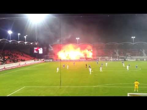 HOOLIGANS | FANS FC ZURICH PYRO IN SION [01.06.2013]