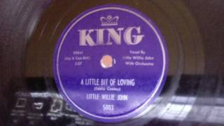 Little Willie John - A Little Bit Of Loving 78 rpm!