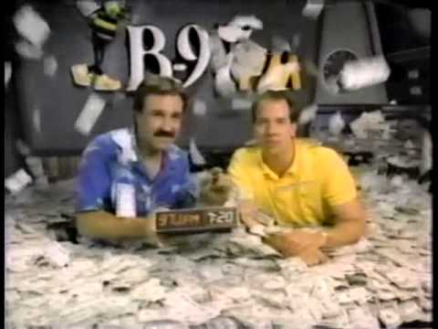 WEZB B-97 FM ad 1989 (New Orleans)