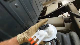 S10 FUEL PUMP REPLACEMENT