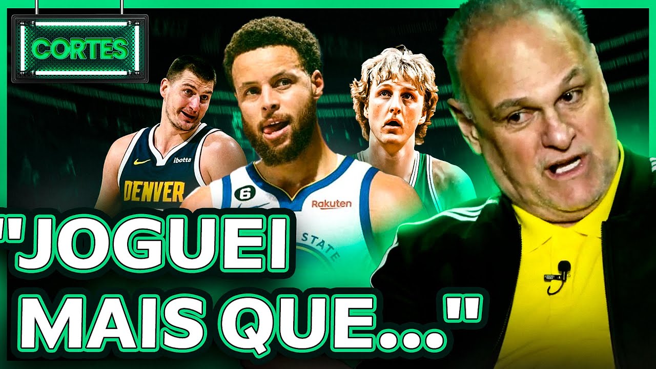 OSCAR SCHMIDT VS LENDAS DA NBA! JOGOU MAIS QUE CURRY? JOKIC? LARRY BIRD?? MÃO SANTA NO #CORTESARENA