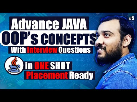 Advance Java Oops Concepts Tutorial Java Developer Series By Coding Wallah Sir