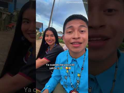 Con la linda Warmisita 😍🌿❤️ #amazoniaecuatoriana #cofan #kichwa #tena #napo #xyz