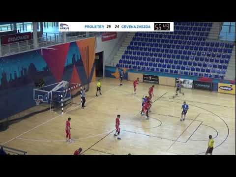 ARKUS liga Playout 13. kolo / RK Proleter - MRK Crvena Zvezda