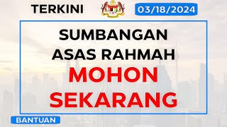 Download lagu CARA PERMOHONAN BANTUAN SUMBANGAN ASAS RAHMAH 2024 mp3