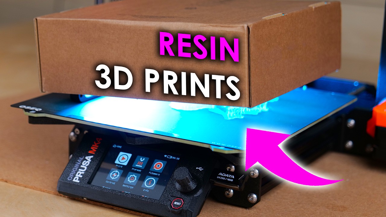 Why does Nobody Cure their Resin 3D Prints like this? (40% more strength)