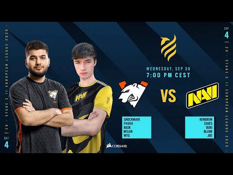 Virtus.Pro vs Natus Vincere // Rainbow Six European league 2020 - Stage 2 - Playday #4