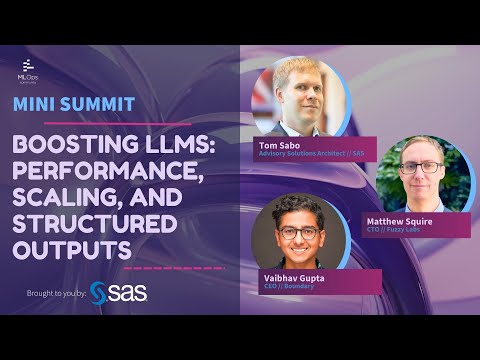 Performance, Scaling, and Structured Outputs // MLOps Mini Summit ...
