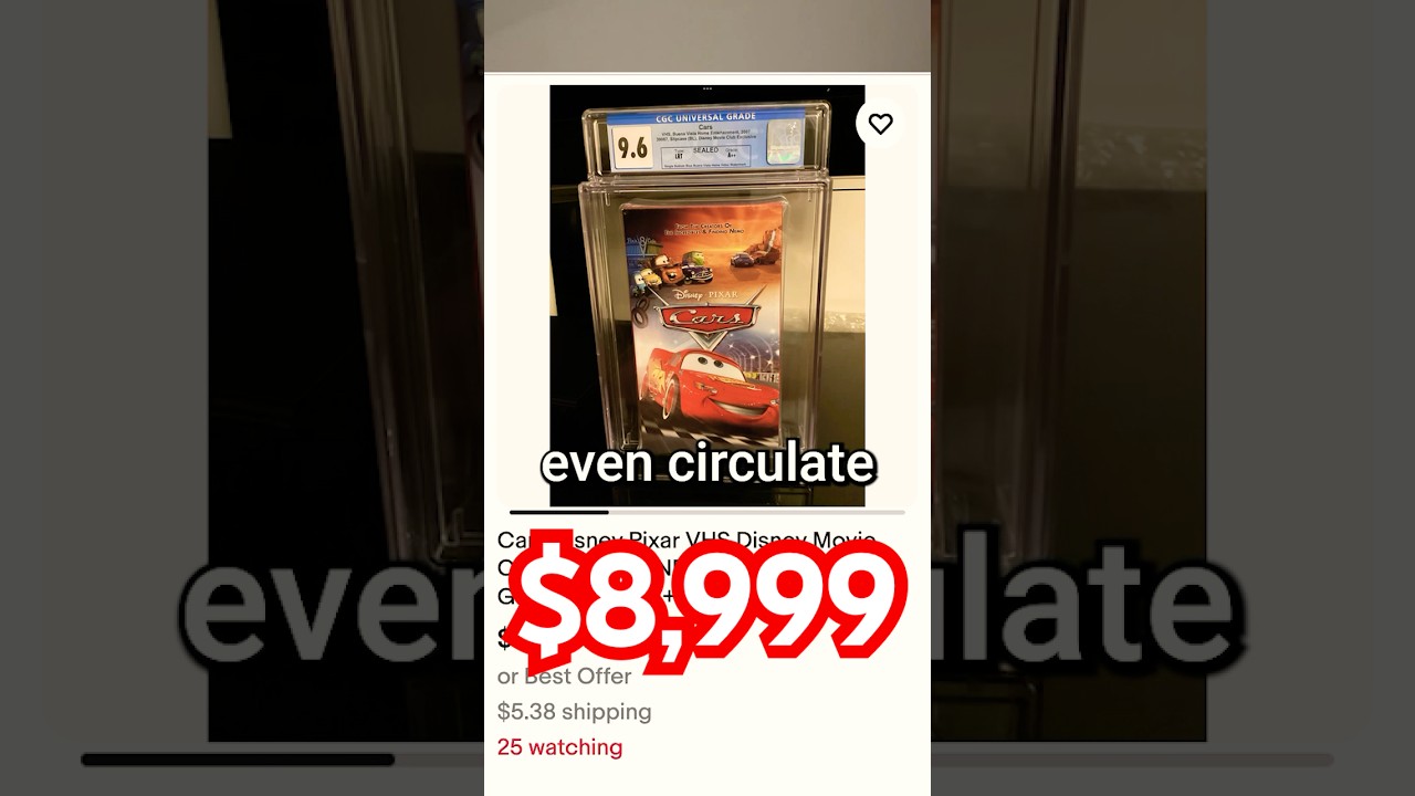 The RAREST Disney VHS Tape #disney #vhs