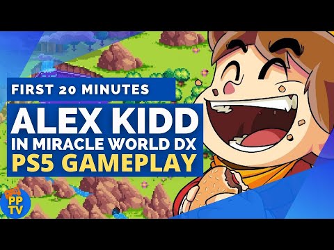 First 20: Alex Kidd in Miracle World DX PS5 Gameplay | Pure Play TV