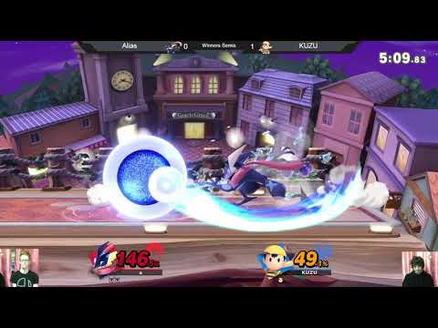 USK10 Winners Semis - Alias (Greninja) vs KUZU (Ness) - Smash Ultimate