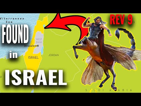 5th Trumpet Locust Creature Found in Israel ... and You Wont Believe How CRAZY it Looks!