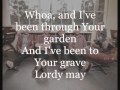 Boy and Bear - Lordy May lyrics on screen 