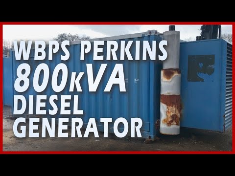 WBPS Perkins Diesel Generator 800kVA – XP80033 Test #perkins | #fgwilson Authorised Dealer