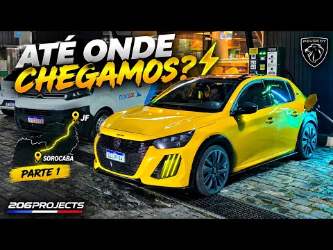 1600 KM DE e-208! ⚡ JF → CAMPO GRANDE | PARTE 1