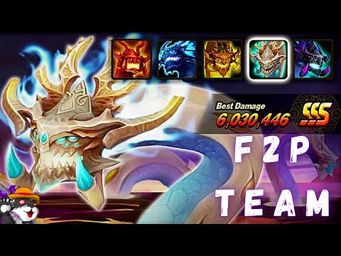 F2P Light Beast SSS Team and How To Rune | Summoners War