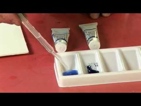 How to Use Granulation and Watercolour Mediums