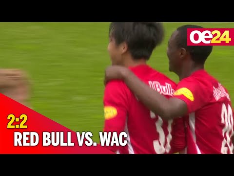 FC Red Bull Salzburg 2-2 WAC Wolfsberger Athletik ...
