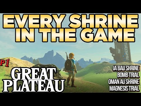 Every Shrine in Great Plateau - Shrine Hunters- Breath of the Wild