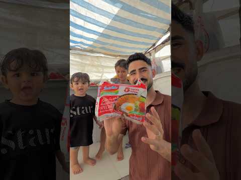 أكلنا اندومي بجبنة (فلخيمة)...😱