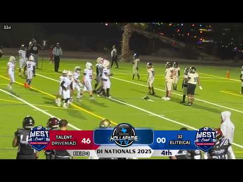 Talent Driven(AZ) vs 32 ELITE(CA) 11u D1 NATION WEST COAST NATIONALS 2025