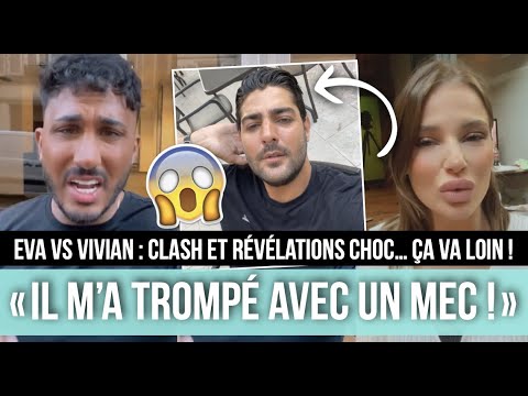 VIVIAN A TROMPÉ EVA AVEC UN HOMME ? ELLE EN A LA PREUVE 😲 IL RÉAGIT ET BALANCE TOUT SUR EVA ET ALEX💥