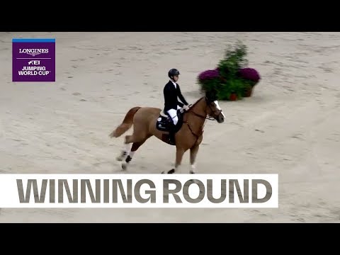 Winning Round: Pieter Devos with strong nerves in Stuttgart | Longines FEI Jumping World Cup™