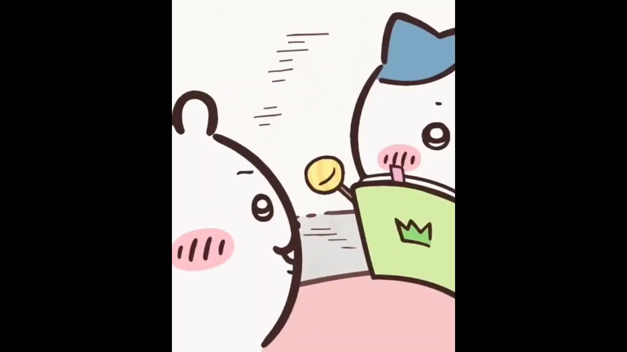 【ちいかわ】草むしり検定・２度目の挑戦始まる。ハチワレのみのもんたの様な目が笑える。#ちいかわ#ハチワレ#chiikawa