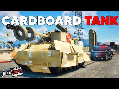 SCRAP TANK FIGHTS THE COPS! | GTA 5 RP