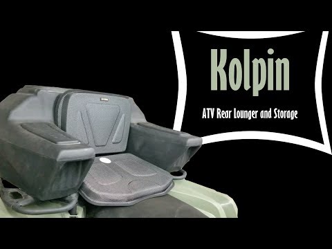 ATV Rear Seat Review - Kolpin ATV Rear Helmet Box