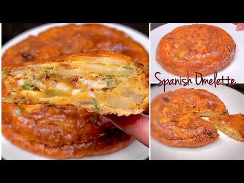 Easy & Delicious Spanish Omelette recipe | Easy Egg recipe | Tortilla de patata| Spanish Tortilla