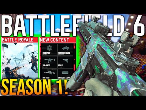 The BATTLEFIELD 6 SEASON 1 UPDATE...