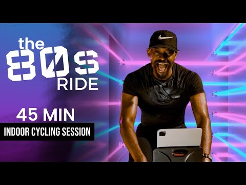 The 80's ride.  A 45 minute indoor cycling session to 80's music.  #indoorcycling