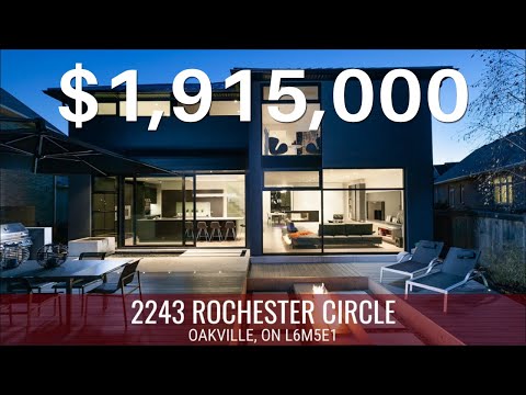 A Tour of This Contemporary MODERN Oakville Home | $1,915,000 Home Tour