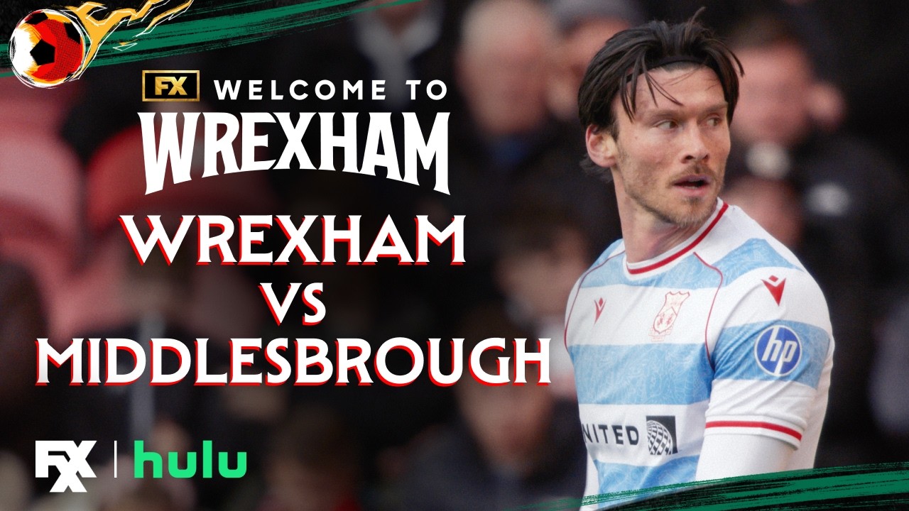 Wrexham Debut Their New Patagonia Kits in Loss to Middlesbrough - Scene | Welcome to Wrexham | FX