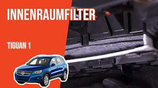 Youtube thumbnail of video "Wie Tiguan 1 Innenraumfilter wechseln 👃"