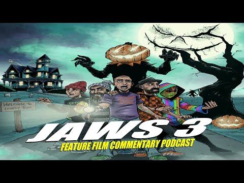 Jaws 3D Full Feature Film Commentary #Jaws3 Podcast