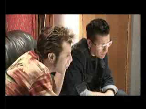 STRAY CATS - SLIM JIM PHANTOM , LEE ROCKER , BRIAN SETZER IN THE STUDIO