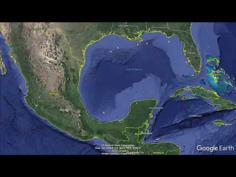 Google flyover of our location in paradise San Crisanto, Mexico