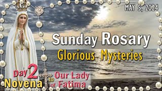 🌻Sunday Rosary🌻DAY-2 NOVENA to OUR LADY of FATIMA, Glorious Mysteries MAY 5, 2024, Scenic Scriptural
