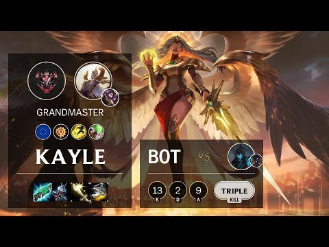 Kayle Bot vs Kalista - EUW Grandmaster Patch 10.6